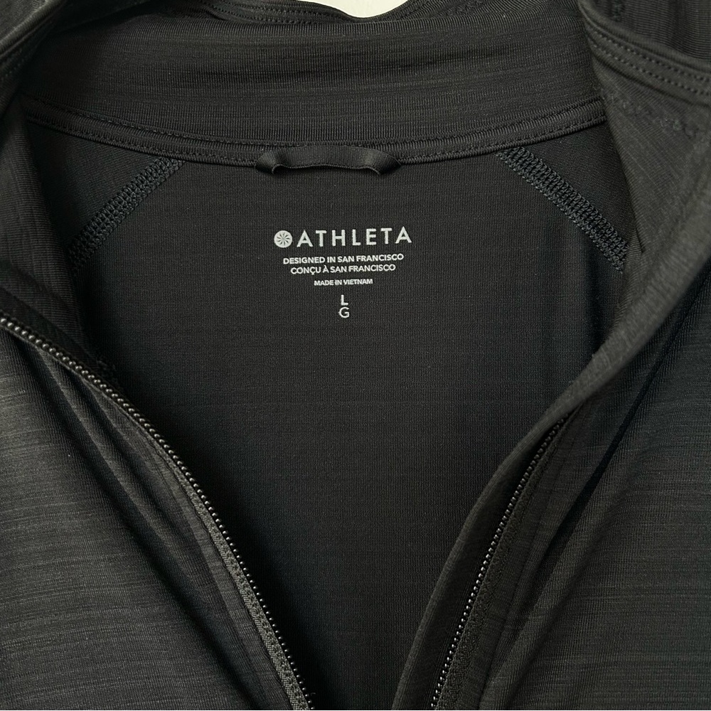 Athleta Ultimate Lightweight Full Zip Hoodie In B… - image 5